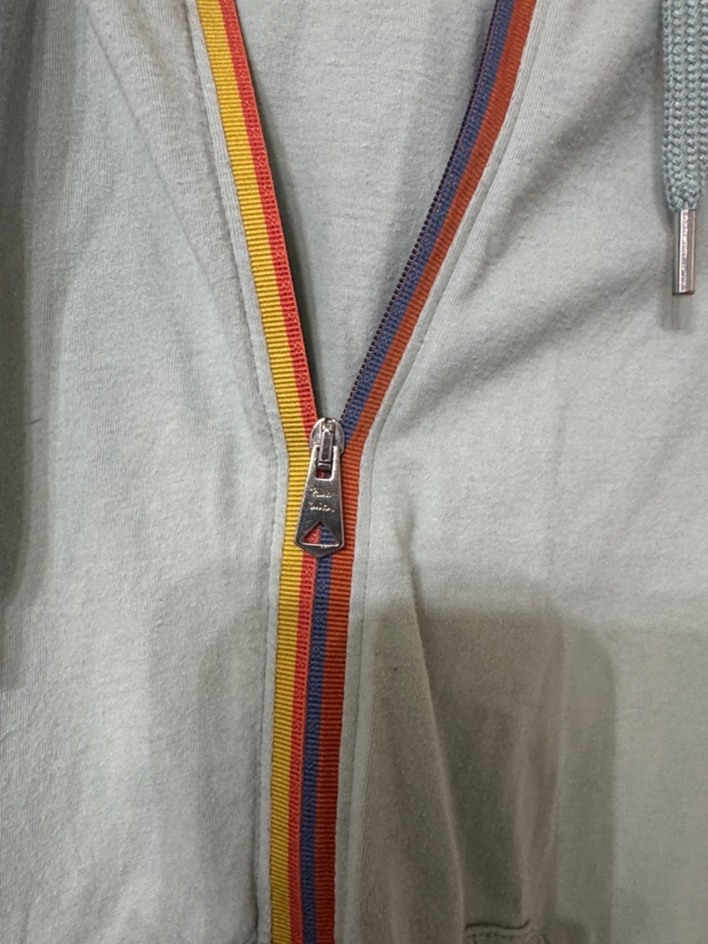 Paul Smith Mint Green Hoodie with Subtle Contrast Stitching - Picture 4 of 4